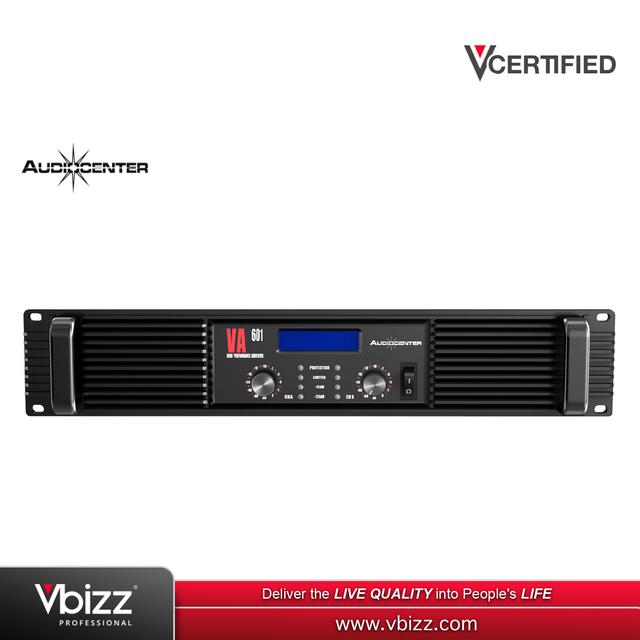 product-image-Audiocenter VA601 2x600W Power Amplifier